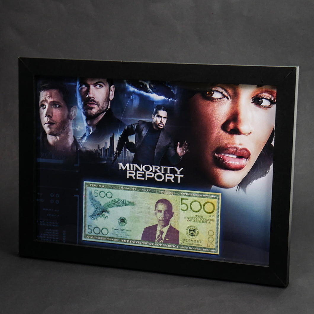 Billet de banque 500 Obama - Minority Report (Série TV)