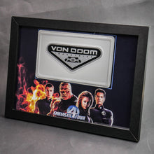 Charger l&#39;image dans la galerie, Plaque d&#39;immatriculation &quot;Von Doom Industries&quot; - Les 4 Fantastiques
