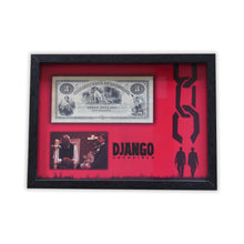 Charger l&#39;image dans la galerie, Billet de Banque 3$ (dans un cadre) - Django Unchained avec Jamie Foxx &amp; Leonardo DiCaprio
